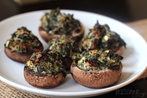 Spinach-Goat-Cheese-Stuffed-Mushrooms-1